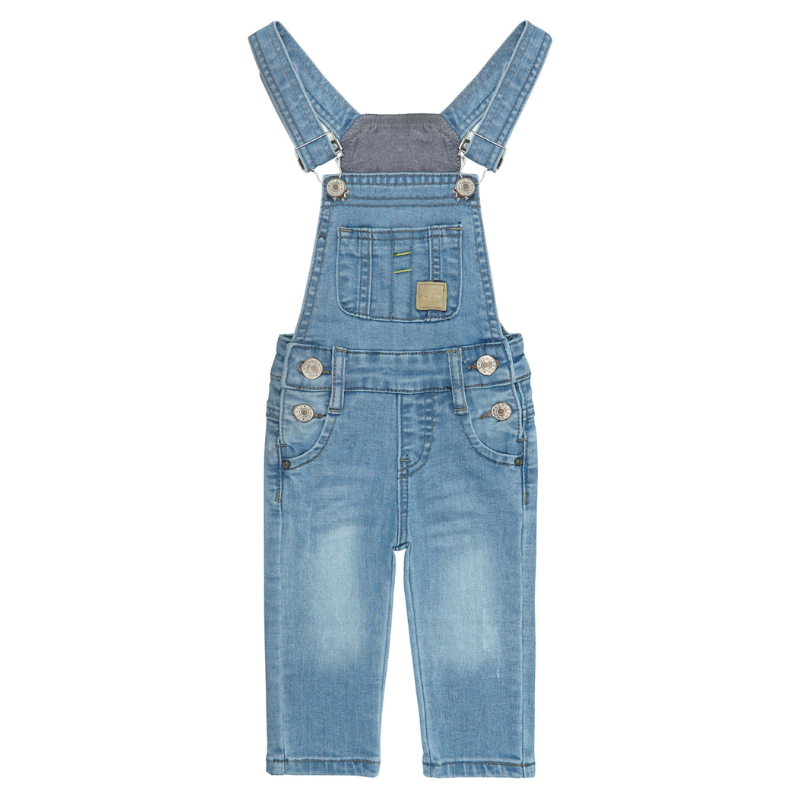 Baby Little Girls Denim Toddler Boys Adjustable Jeans Overalls