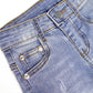 Ripped Holes Stone Washed Soft Slim Kids Jeans