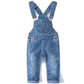 Toddler Jeans Overalls Ripped Denim Jumpsuit