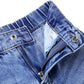 Baby Girl Boy Jeans,Little Kid Elastic Band Inside Ripped Denim Pants