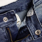 Baby Little Boy Slim Fit Jeans Little Kid Ripped Elastic Band Inside Denim Pants