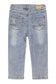 Baby Little Boy Slim Fit Jeans Little Kid Ripped Elastic Band Inside Denim Pants