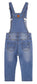 Baby Little Boys Soft Ripped Bib Pocket Fashion Denim Fit Jeans Overalls