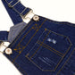 Little Boys Slim Fit Jeans Ripped Big Bib Pocket Fashion Denim Overalls