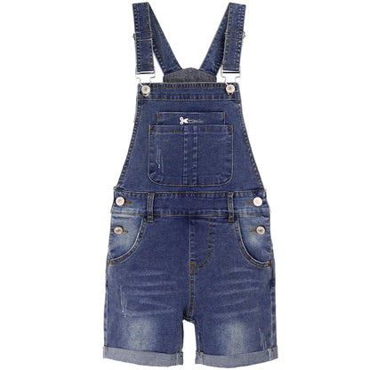 Girls Shorts Baby Little Girls Stretchy Denim Slim Summer Shortalls