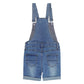 Big Boys Girls Washed Soft Summer Denim Shortalls