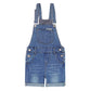 Big Boys Girls Washed Soft Summer Denim Shortalls