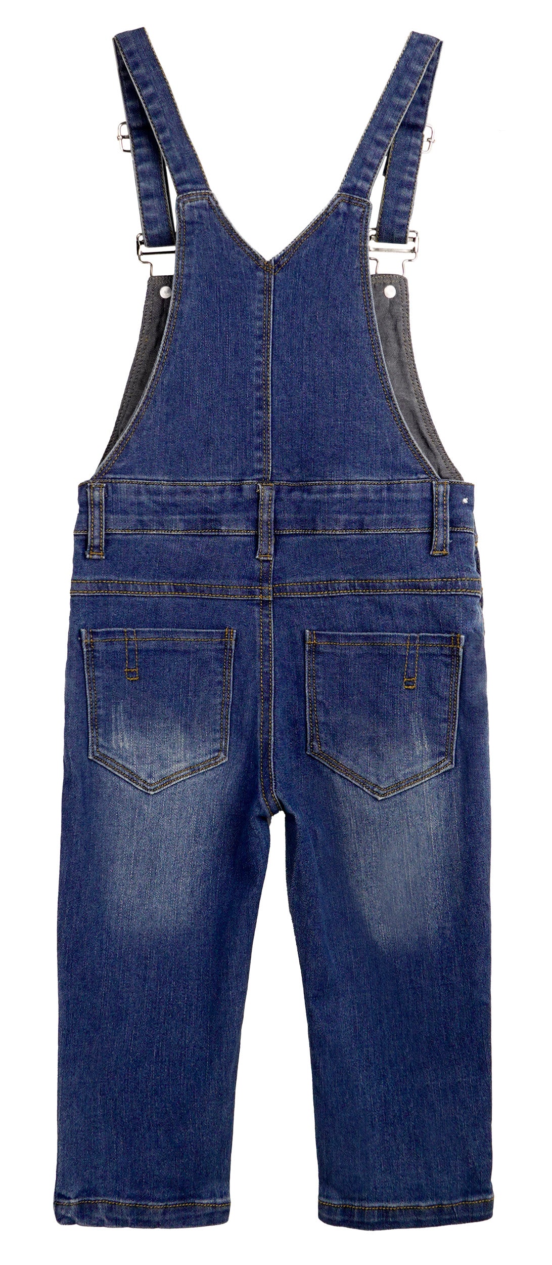 Baby Little Girls Toddler Boys Adjustable Jeans Overalls