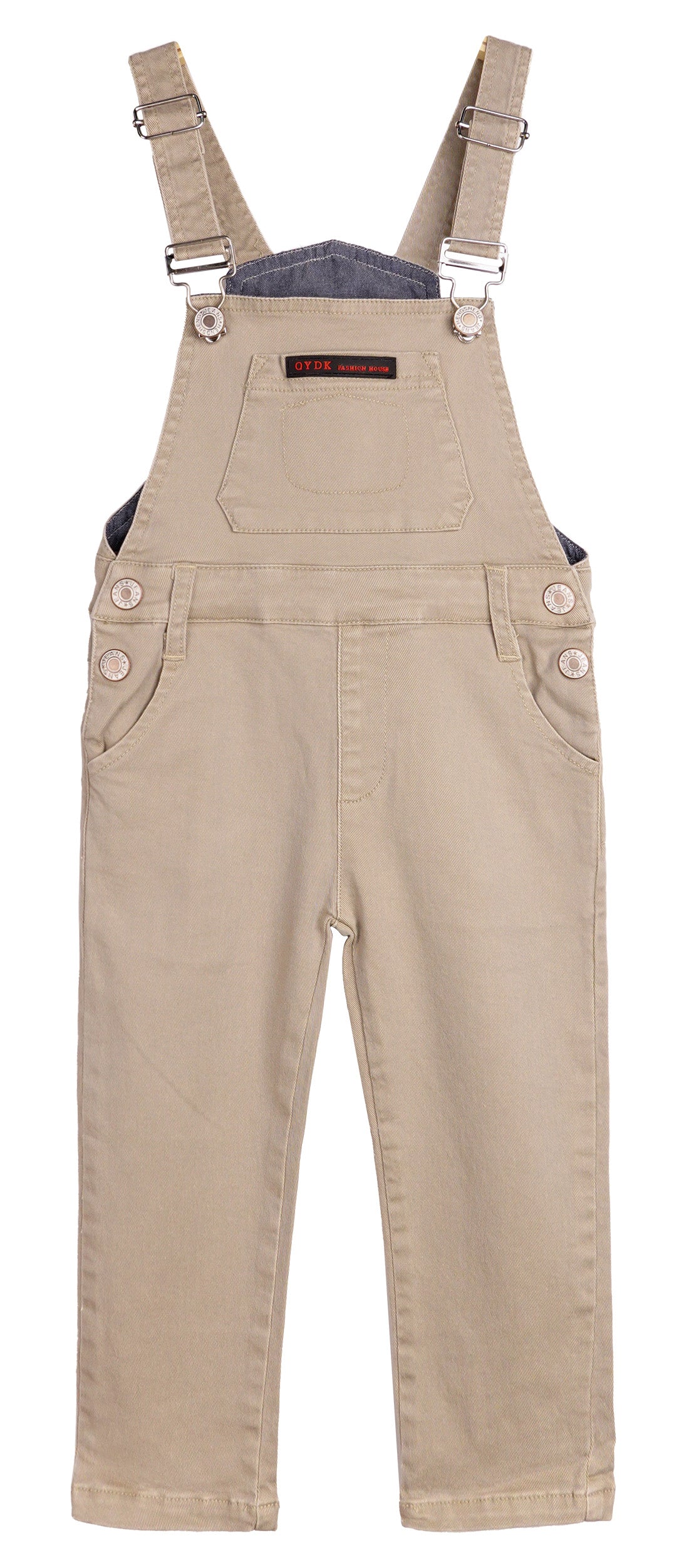 Boy Girl Baby Toddler Ripped Casual Canvas Overalls