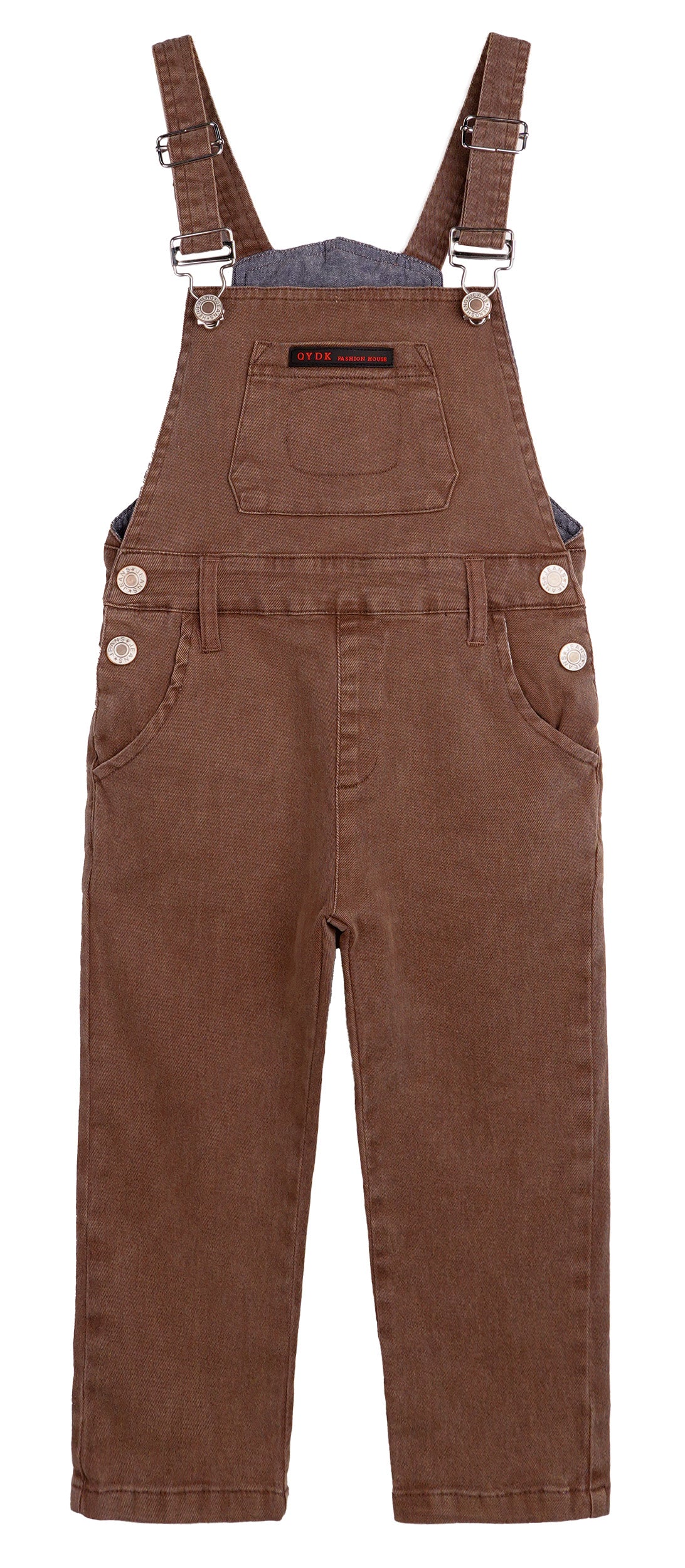 Boy Girl Baby Toddler Ripped Casual Canvas Overalls