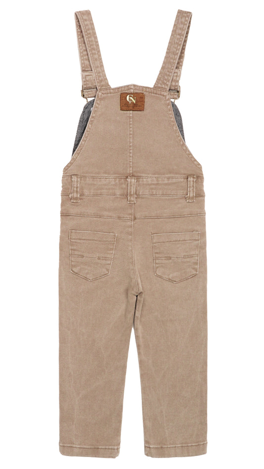 Baby Toddler Canvas Ripped Holes Casual Workwear Overalls