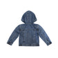 Boys Denim Jacket,Little Big Kids Simple Design Hooded Jean Coat