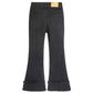 Girls Jeans, Split Hem with Dual Edges High Stretch Denim Flared Pants