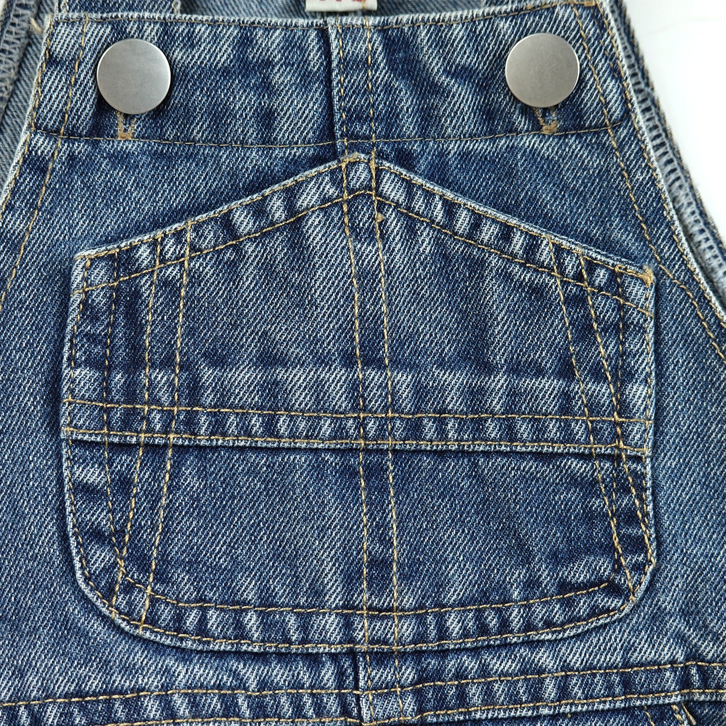 Girls&Boys Denim Bib Overalls,Little Big Kids Adjustable Straps Ripped Jean Dungarees Pants