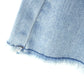 Girls Denim Flared Overalls Pants,3D Accordion Deep Heel Pockets Bell Bottom Jeans Dungarees