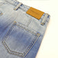 Baby & Little Girls Summer Denim Skirt,Raw Edge Fashion Jeans Short Dress