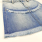 Baby & Little Girls Summer Denim Skirt,Raw Edge Fashion Jeans Short Dress