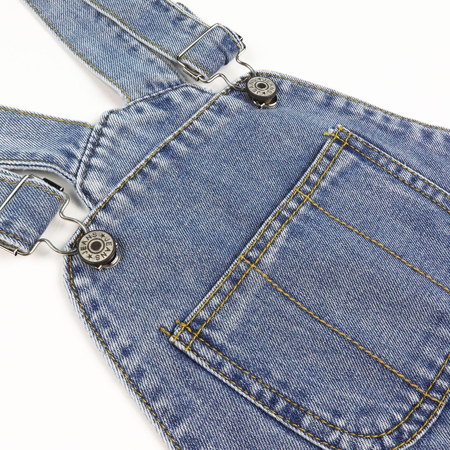 Girls Denim Skirt, Little Ripped Raw Edge Jean Summer Overall Dress