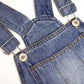 Girls Denim Overalls,Big Exposed External Pockets Jean Dungarees Pants