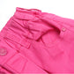 8-Pocket Girls Wide-leg Denim Pants, 5-14T Ribbed Elastic Waist Jeans