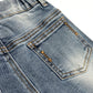 Toddler & Big Girls Jeans, 18M-13T Simple Desgin Ribbed Waist Stretch Denim Pants