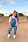 Kid Boys Girls Small Bib Pocket Adjustable Jean Overalls