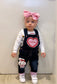 Novel Baby Cartoon Bunny Delicate Overalls