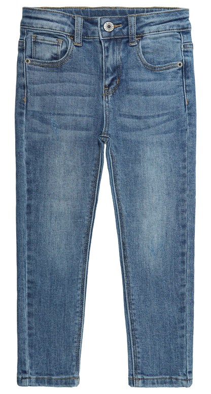 Little Boy Stretchy Washed Soft Slim Cotton Jeans