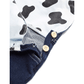 Baby cartoon cow overalls