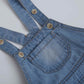 Toddler Baby Summer Front Pocket Denim Shortalls