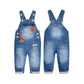 Baby Embroidered Fashion Infant Jeans Overalls