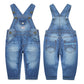 Toddler Baby Denim Overalls Soft Cute Jumpsuit