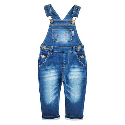 Soft Baby Denim Overalls Cute Jeans Jumper