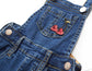 Toddler Baby Cute Embroidered Denim Overalls