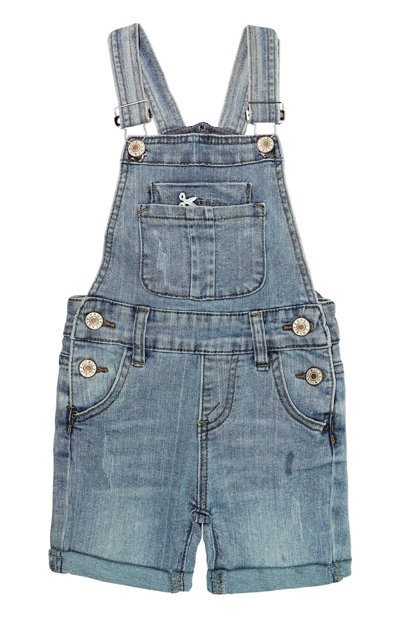 Girls Shorts Baby Little Girls Stretchy Denim Slim Summer Shortalls