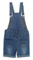 Big Boys Girls Washed Soft Summer Denim Shortalls