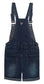 Big Boys Girls Washed Soft Summer Denim Shortalls