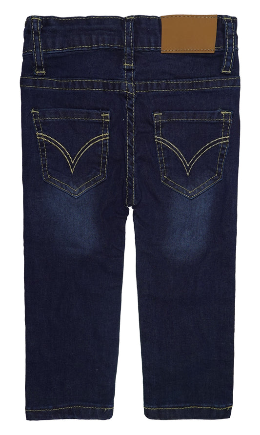 Baby Little Boys Girls Ripped Soft Stretchy Thin Denim Summer Pants Jeans