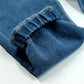 Baby Little Girl Elastic Waist Washed Soft Cotton Jeans