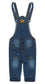 Baby Girls Toddler Boys Adjustable Ripped Fashion Jeans Workwear Overalls