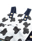 Baby cartoon cow overalls
