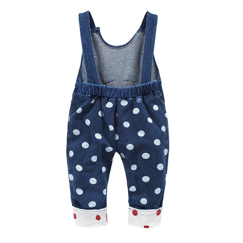 Toddler Baby Cartoon Bunny Knitted Jeans Overalls