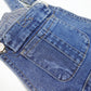 Baby Little Girls Stretchy Denim Shortalls